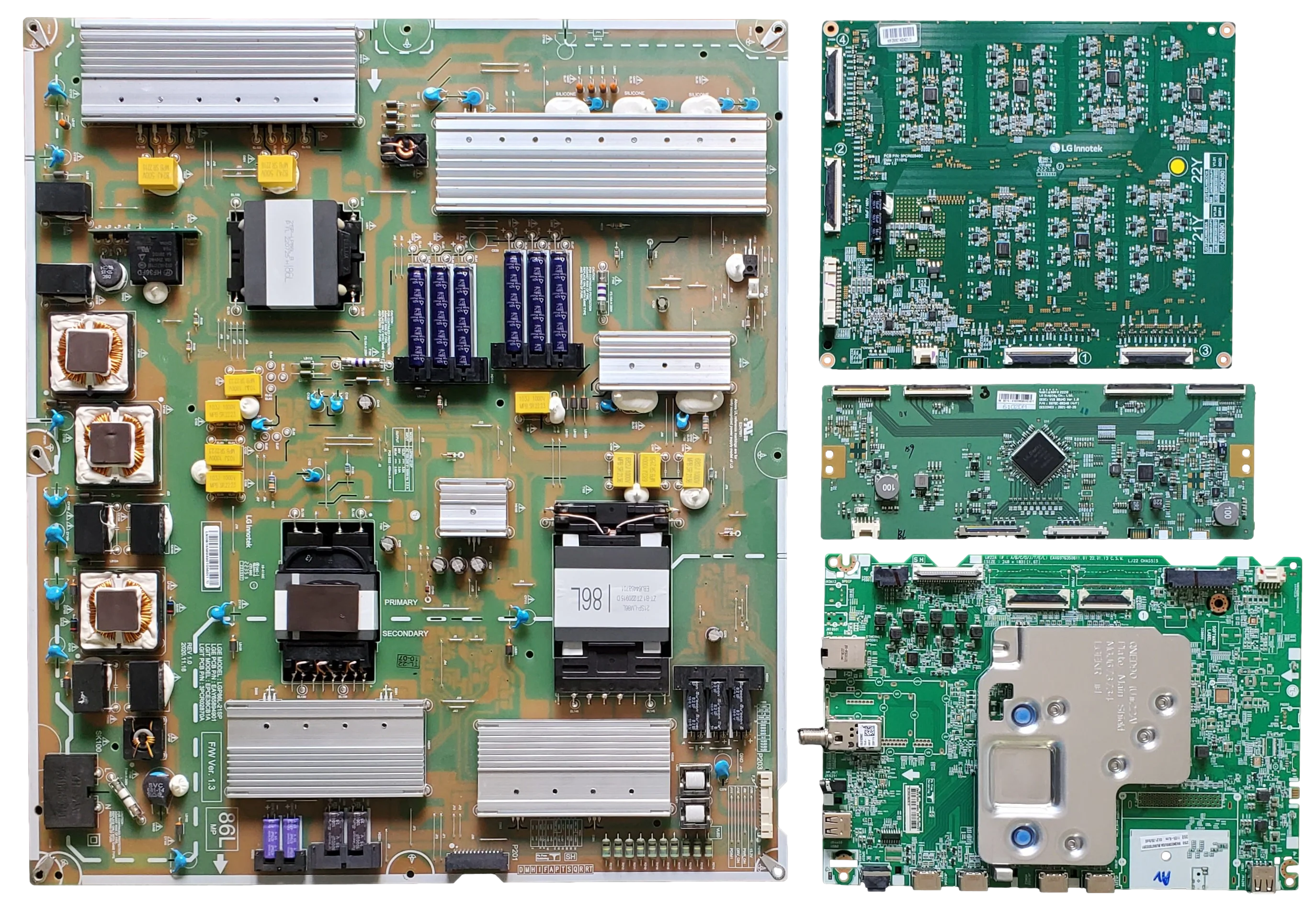 LG Television Main Board - EBT66666601